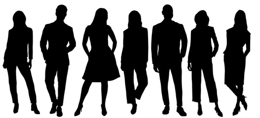 People silhouettes 61