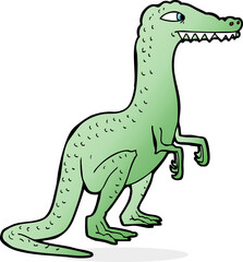 cartoon dinosaur