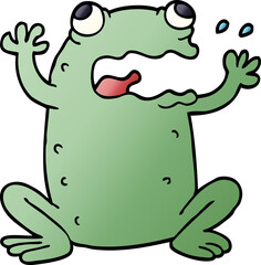 cartoon doodle crazy frog