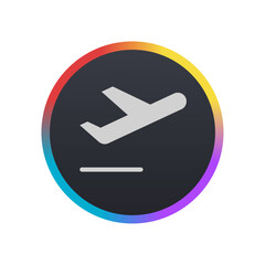 Departure - Pictogram (icon) 