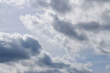Clouds in the sky looking dramatic
