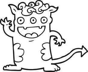 cartoon halloween monster