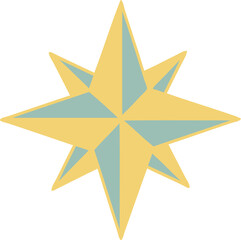 Fototapeta premium tattoo style icon of a star