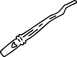 wooden magic wand