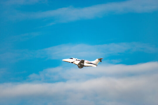 Embraer Phenom 100 business jet in Zurich in Switzerland 20.1.2023