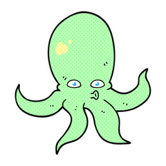 cartoon octopus