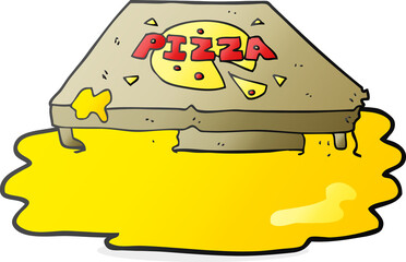 cartoon pizza
