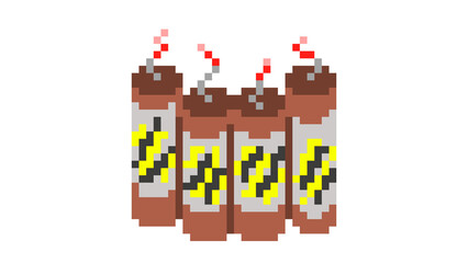 ダイナマイトのドット絵