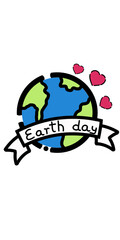 Earth day png icon,icon of earth day png