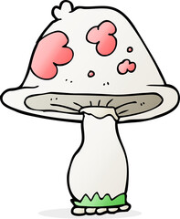 cartoon mushroom