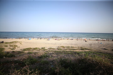 sea, water, sky, beach, sunset, landscape, coast, ocean, clouds, nature, sun, bay, river, shore, sand, travel, cloud, calm, view, summer