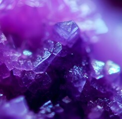 macro close up purple minerals - 584241786