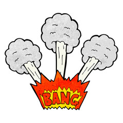 textured cartoon explosion