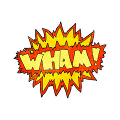 textured cartoon explosion sign