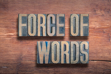 force of words wood