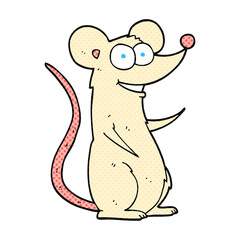 cartoon happy mouse