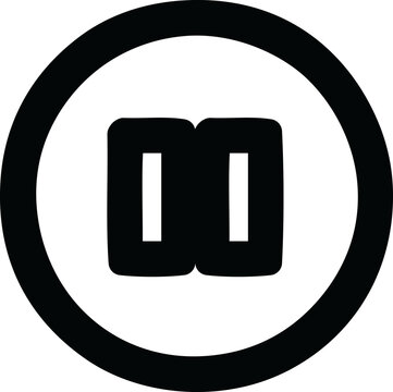 recommend clip art: pause button icon