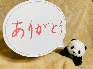 ありがとうパンダ