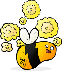 cartoon bee