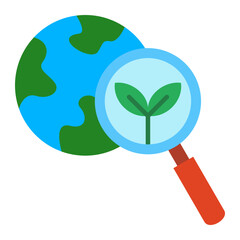 Research Flat Icon