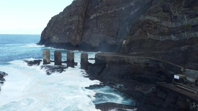 The Davit of Hermigua in La Gomera, Canary Islands