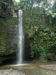 Waterfall benang kelambu lombok indonesia