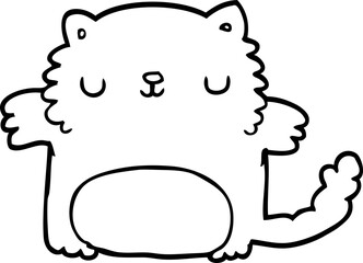 cartoon cat