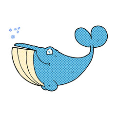 cartoon whale