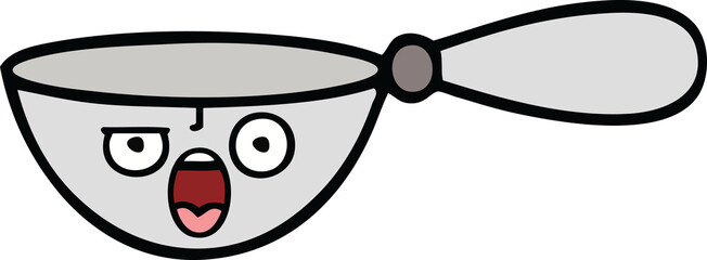 cute cartoon measuring spoon