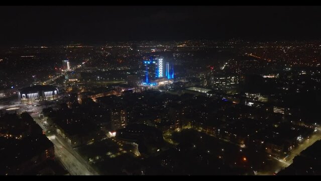Sofia/Bulgaria 22 March 2023HD Drone Shots of Sofia, Bulgaria shot with a Mavic 3 drone