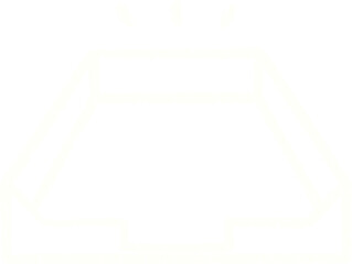 In Tray Chalk Drawing