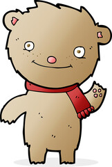 cartoon cute teddy bear