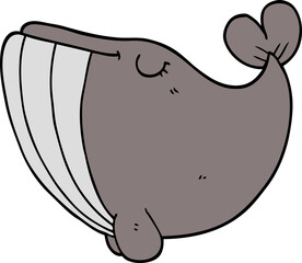 cartoon whale