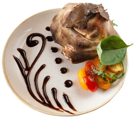 Burrata souffl&eacute;e &agrave; la truffe