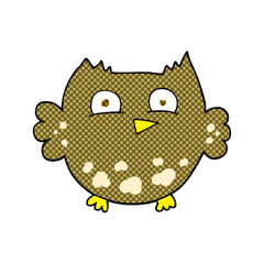 cartoon little owl