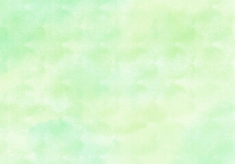 夏色の水彩風テクスチャー　野原色