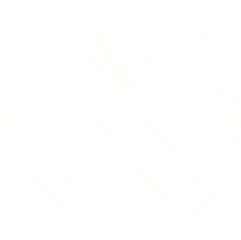 Fruit Ban Chalk Drawing