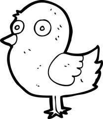 cartoon bird