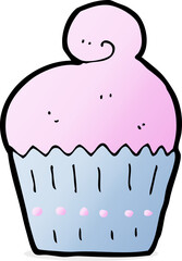cartoon cupcake