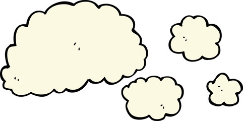 cloud of smoke cartoon element
