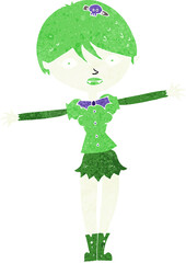 cartoon vampire girl