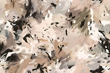 Seamless abstract texture pattern in taupe tones. Generative AI.