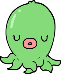 cartoon octopus