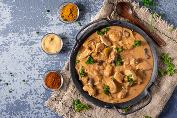 Homemade chicken Tikka Masala