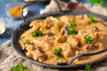 Homemade chicken Tikka Masala