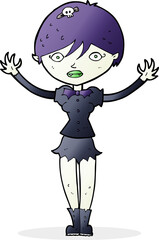 cartoon vampire girl