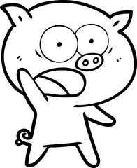 Obraz premium cartoon_stock_2017_030977