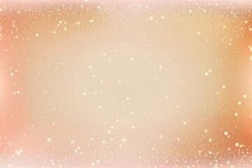 Pale Peach Background Silhouettes Glitter Postcard. Generative AI