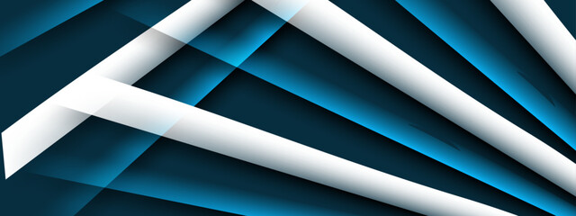 Obraz premium Futuristic blue white background vector design