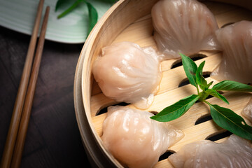 Traditional Hong Kong dim sum is a very delicious.